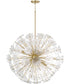 Emelie 8-Light Chandelier Matte Brass