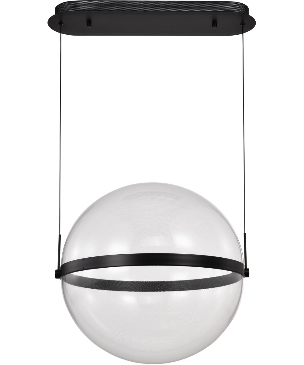 Arvada  Pendant Matte Black