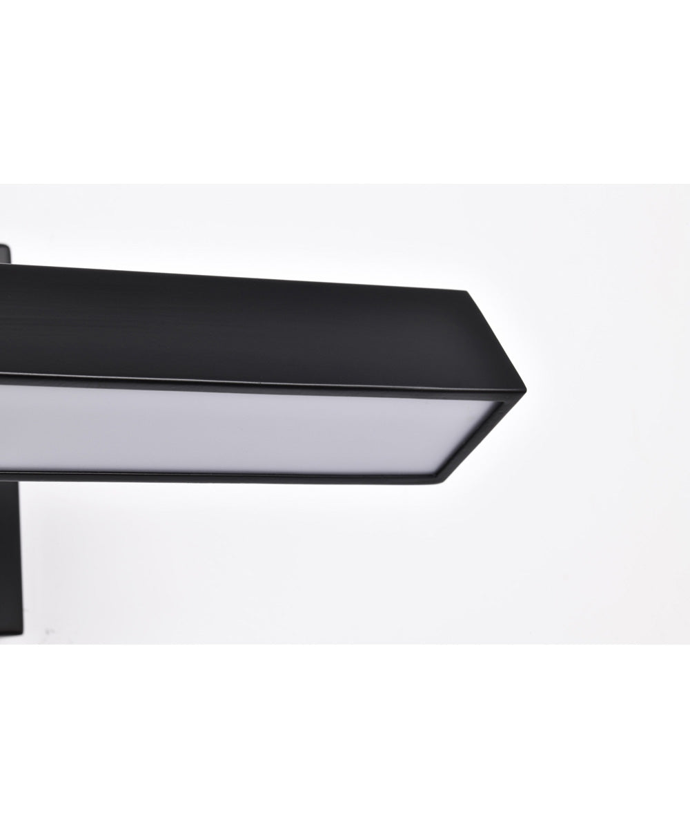 Mila  Vanity & Wall Black