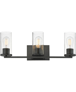 Livingston 3-Light Bath Vanity Black