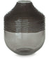 Harpwick Vase Iridescent Gray