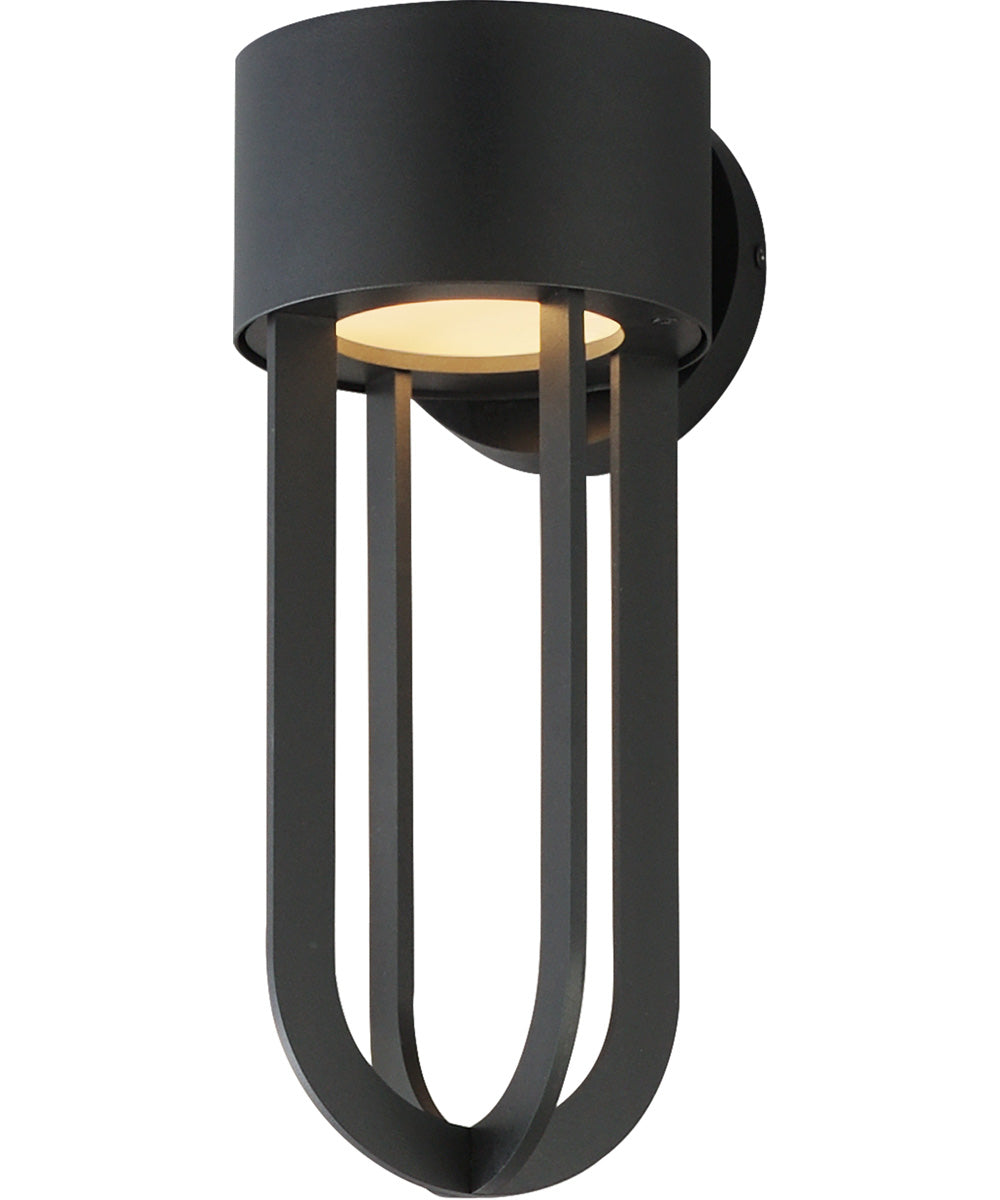 Quayside VX 14 inch  Outdoor LED Wall Sconce Black