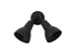 Flood Light 2-Light Outdoor Lighting Dark Textured Bronze