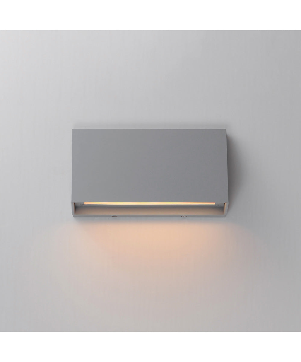 Pathfinder Wide LED Wall Sconce - 5CCT Silver