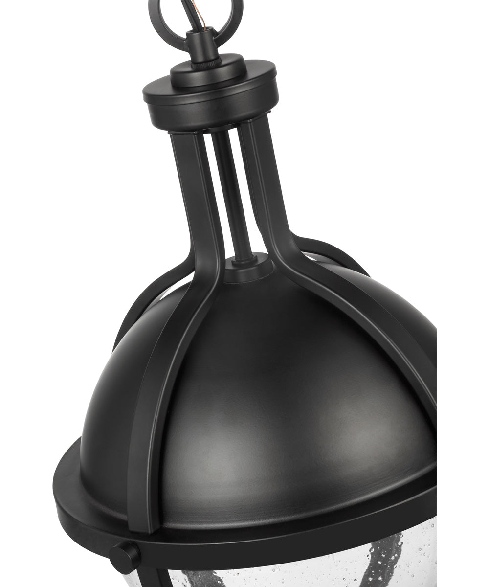 Lincoln 1-Light Pendant Matte Black