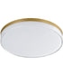 Edge 11 inch LED Flush Mount Satin Nickel