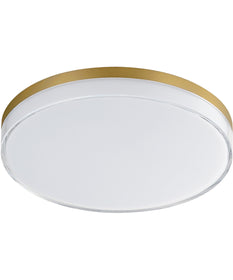 Edge 11 inch LED Flush Mount Satin Nickel