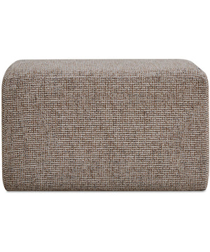 Kelce Woven Checkered Ottoman