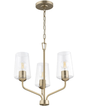 Celino 3-Light Chandelier Champagne Bronze
