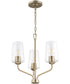 Celino 3-Light Chandelier Champagne Bronze