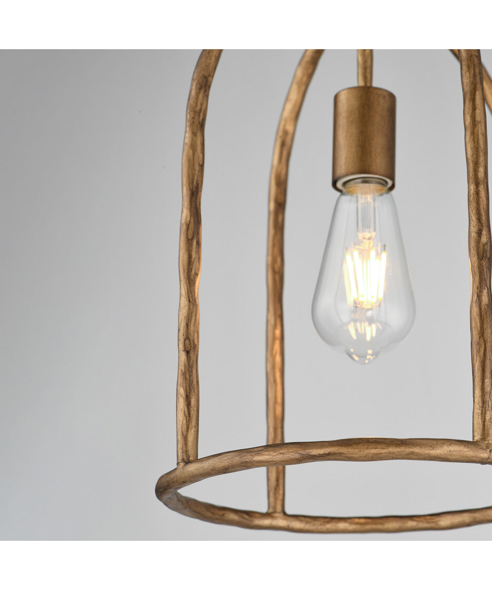 Martel 1-Light Pendant Etruscan Gold