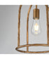 Martel 1-Light Pendant Etruscan Gold