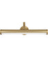 Morgan 1-Light Sconce Matte Brass