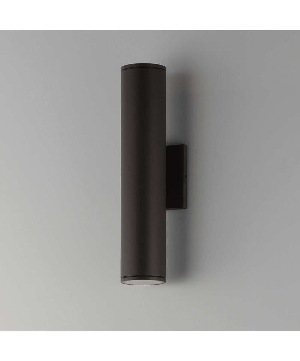 Caldera 15 inch Outdoor Wall Sconce Architectural Bronze