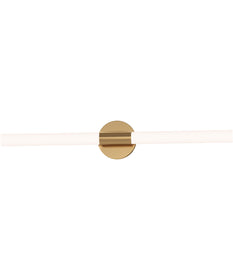 Tubi 30 inch 5CCT LED Bath Bar Natural Aged Brass