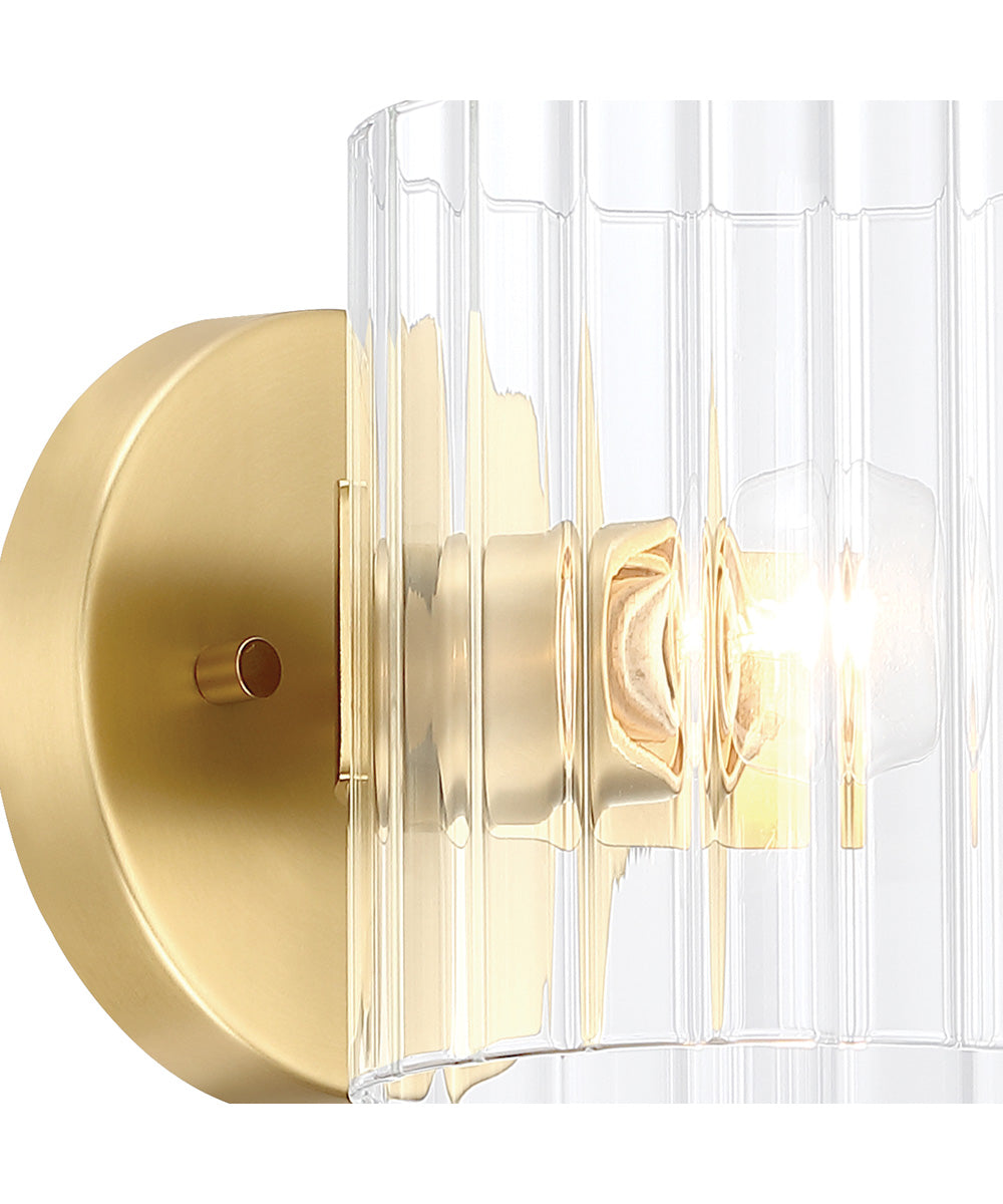 Aries 1 Light Wall Sconce  Brushed Gold