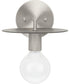 Trimble 1-Light Wall Bracket Brushed Nickel