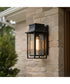 Garner 1-light Outdoor Wall Light Matte Black