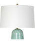 Andale Crackled Teal Table Lamp