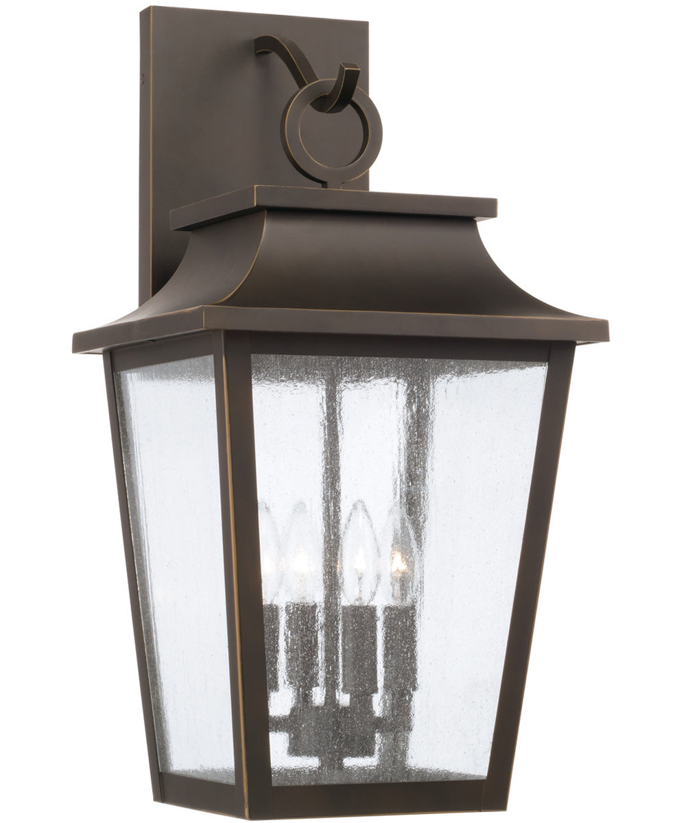 Chandler 4-Light Outdoor Wall-Lantern Oiled Bronze