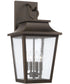 Chandler 4-Light Outdoor Wall-Lantern Oiled Bronze
