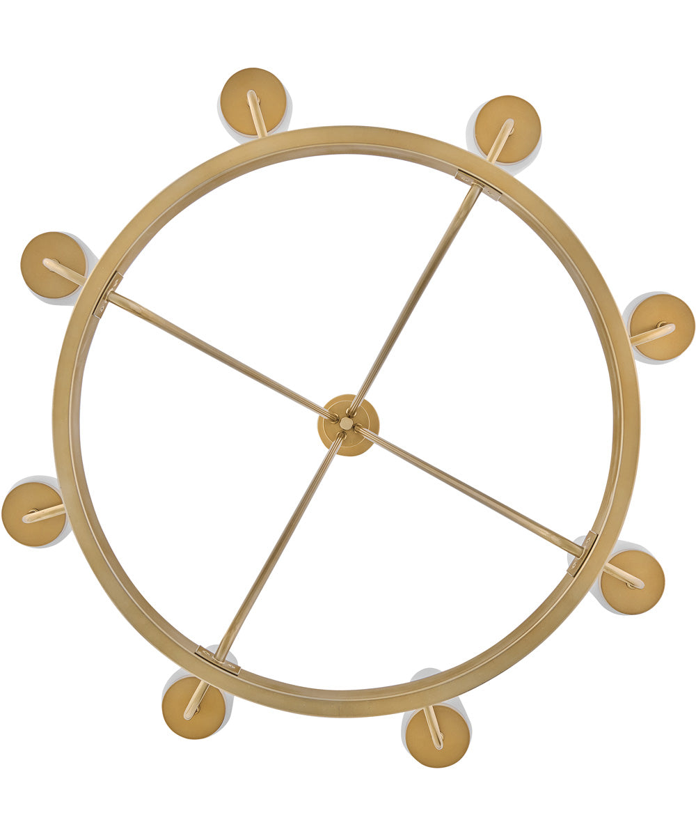 Selma 8-Light Medium Single Tier in Gold