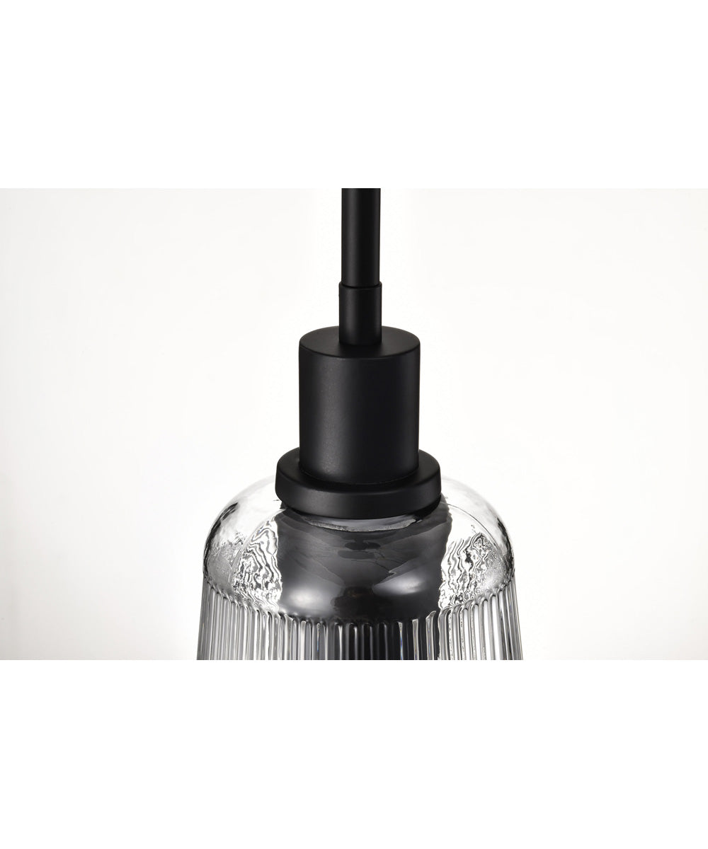 Grayson 1-Light Pendant Matte Black