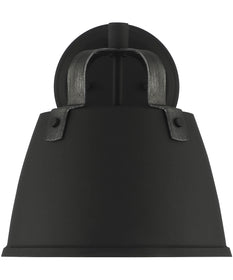 Albany 1 Light Wall Lantern Black