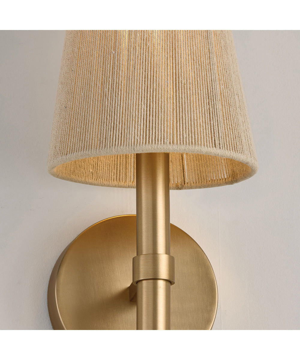 Mira 1-Light Sconce Matte Brass