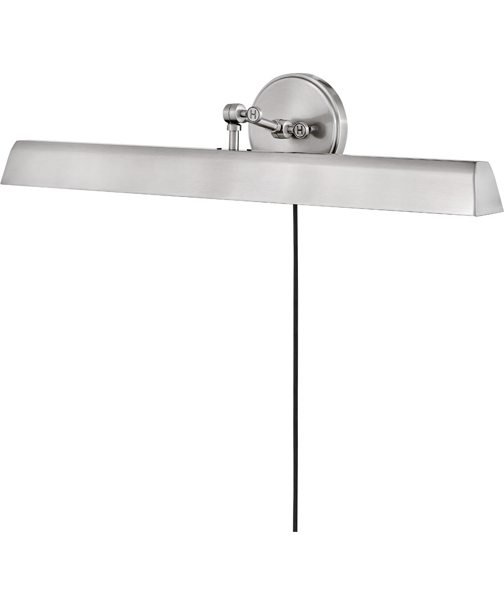 Arti 2-Light Large Adjustable Accent Light in Polished Antique Nickel
