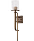 Terrace 1-Light Vanity & Wall Natural Brass