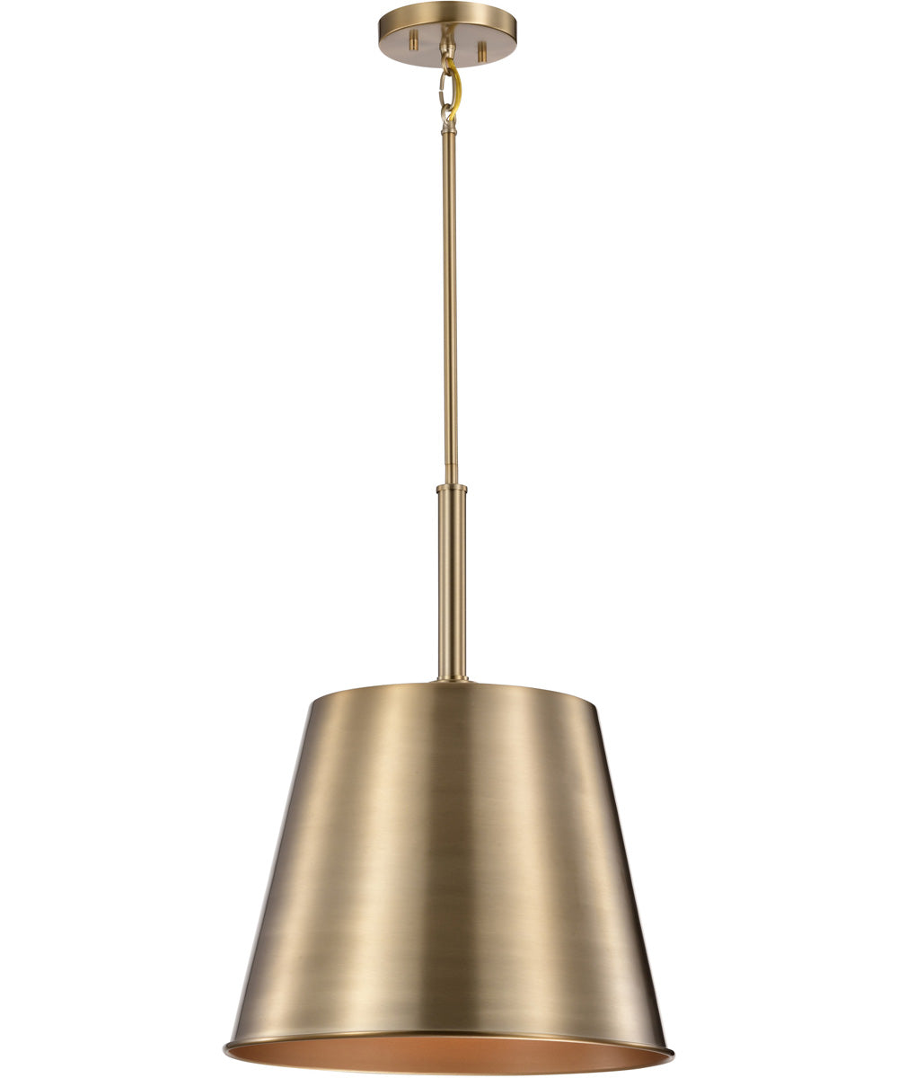 Alexis 1-Light Pendant Burnished Brass / Gold