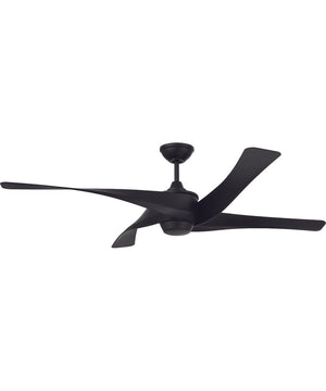 Venn 1-Light Fan Flat Black