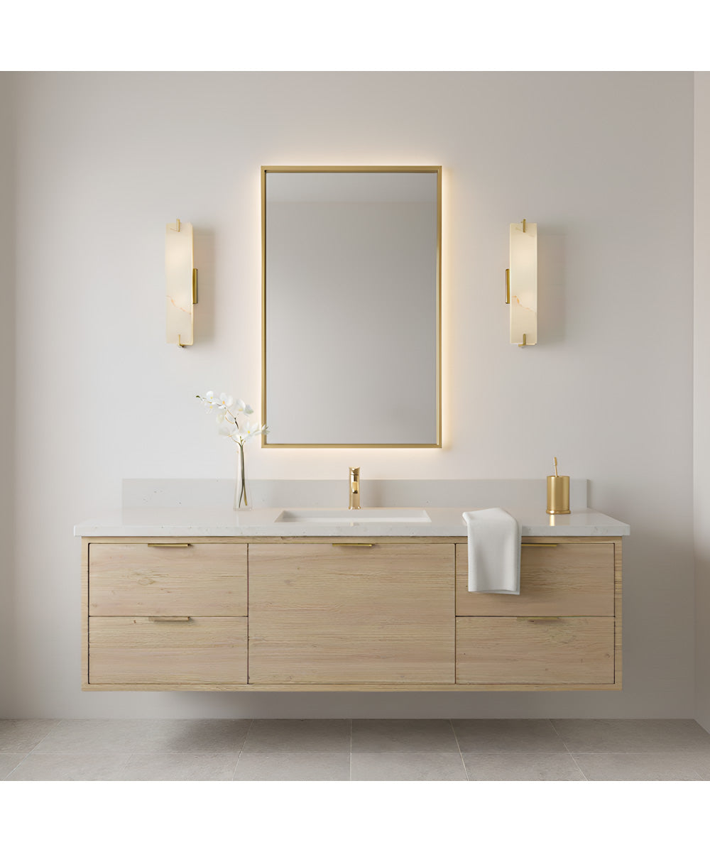 Seraphine 2-light Bath Light Brushed Gold