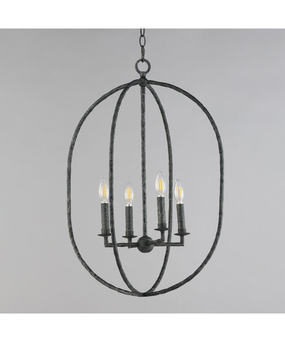 Martel 4-Light Pendant Blacksmith