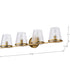 Valentine 4-Light Vanity & Wall Vintage Brass