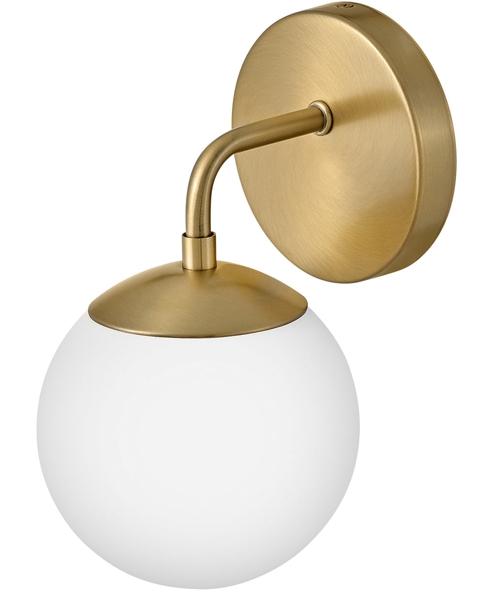 Julep 1-Light Medium Single Light Vanity in Lacquered Brass