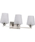 Lune 3-Light Vanity & Wall Brushed Nickel