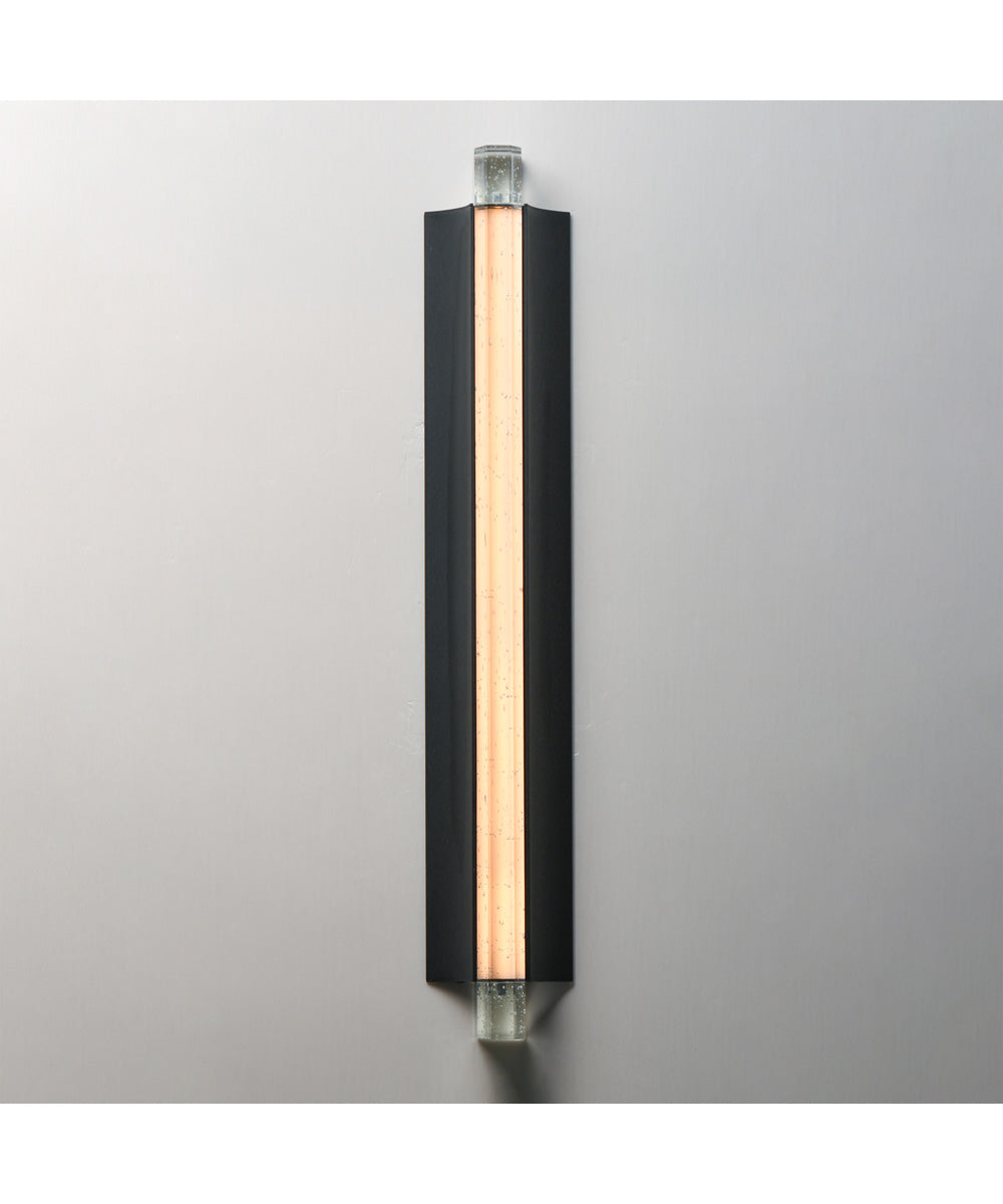 Hyperion 30 inchLED Wall Sconce Black