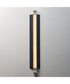 Hyperion 30 inchLED Wall Sconce Black