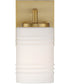 Leavenworth 1 Light Wall Sconce Brushed Gold