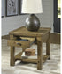 Vandenmore Rectangular End Table Medium Brown
