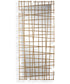 Golden Intersection Mirrored Wall Decor