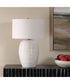 Alkman White Glaze Table Lamp