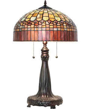 27" High Tiffany Candice Table Lamp