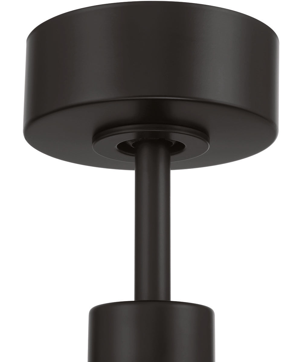 Phoebe 52" 3-Blade Indoor/Outdoor Damp Ceiling Fan Fan Flat Black