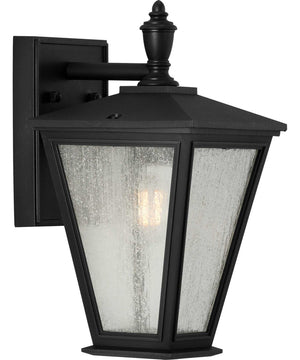 Cardiff 1-Light Small Wall Lantern with DURASHIELD Textured Black