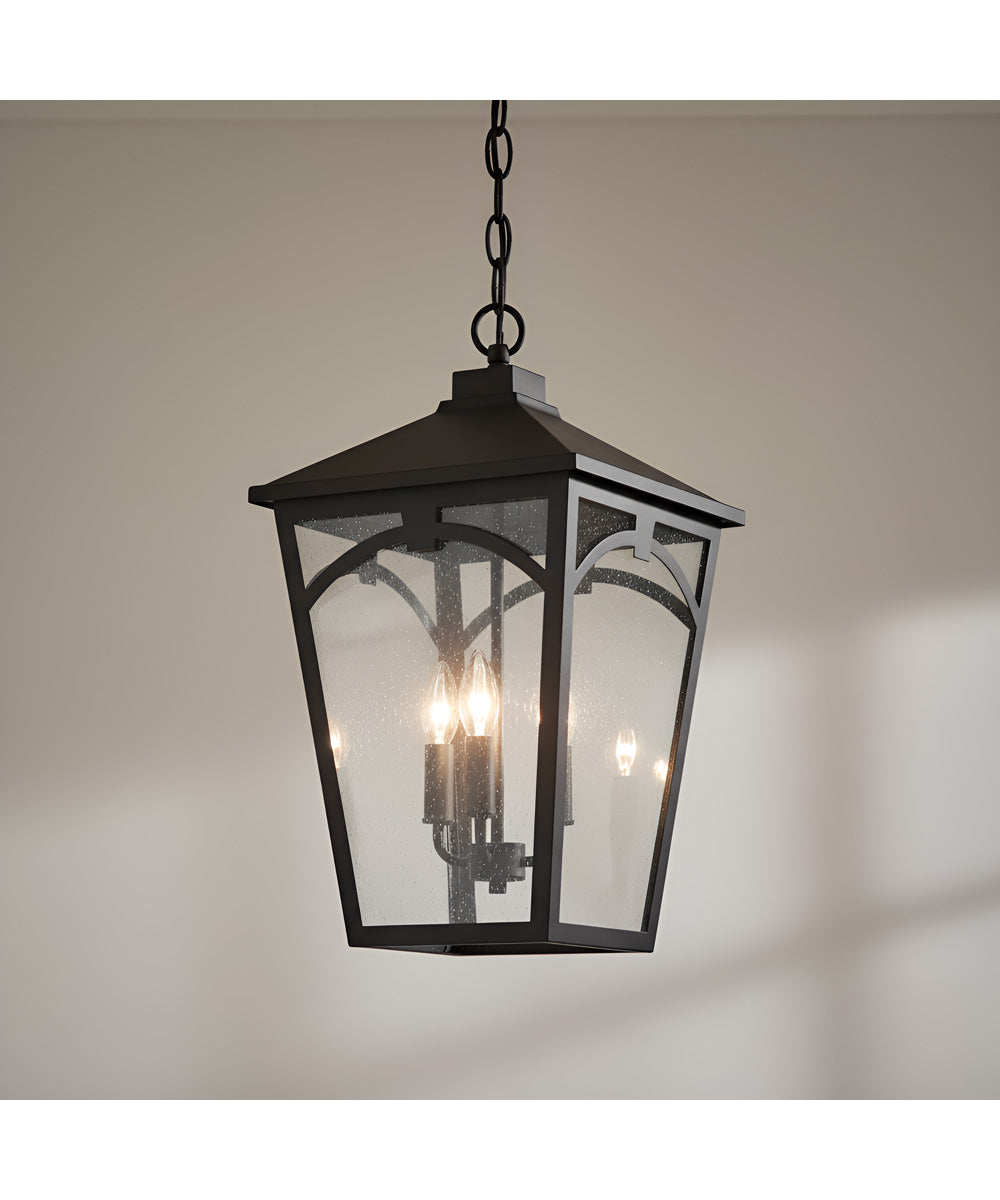 Jaxon 4-light Outdoor Pendant Light Western Bronze