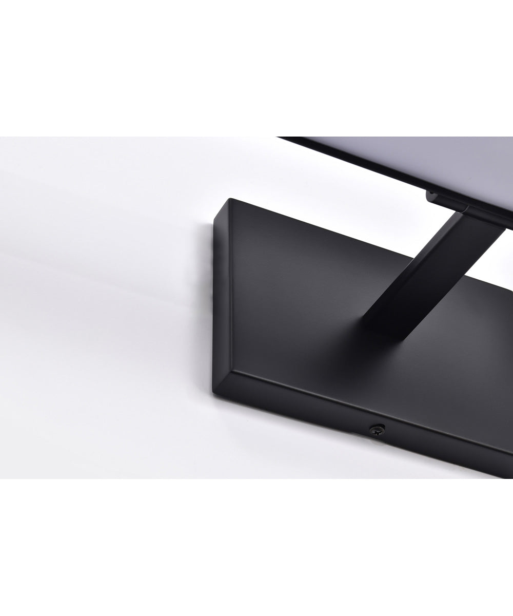 Mila  Vanity & Wall Black