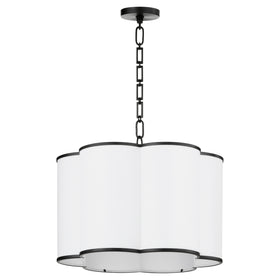Belinder 4-light Pendant Matte Black